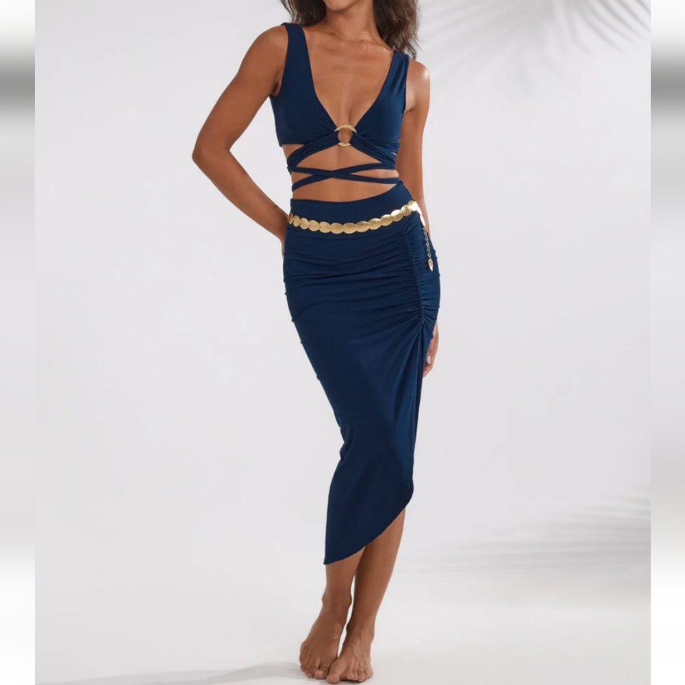 Royal Codes Isis Skirt Malachite